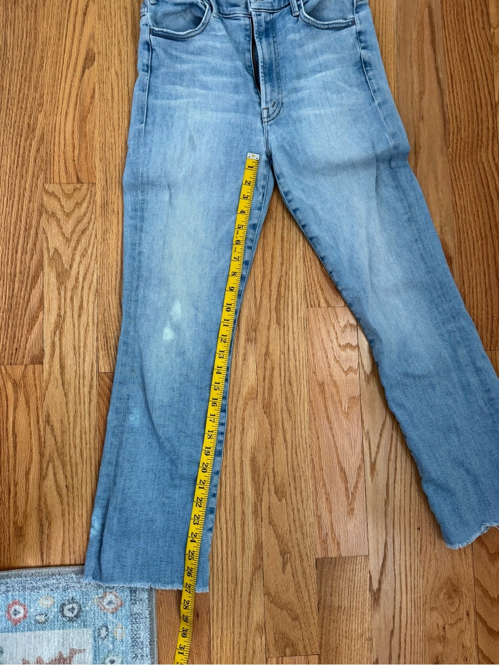 MOTHER denim - hustler ankle fray - size 28 GUC - Picture 9 of 10